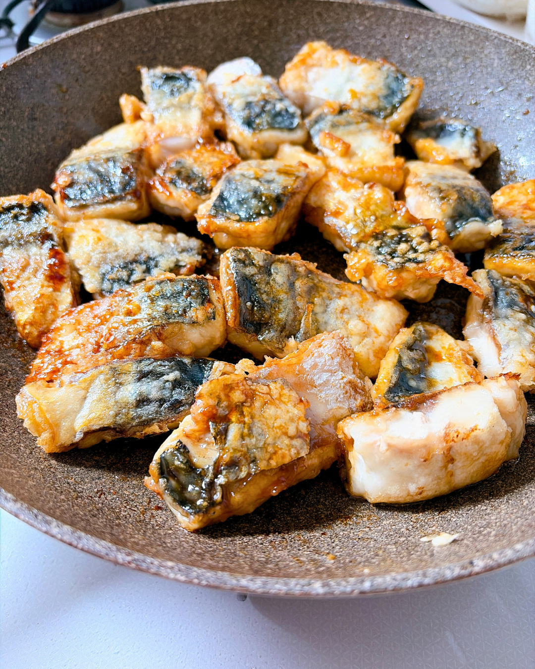 骨なし鯖で作った鯖の蒲焼き